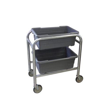 DAPHNES DINNETTE 2 Lug Aluminum Carts, 33 x 16.5 x 28.5 in. DA2638053